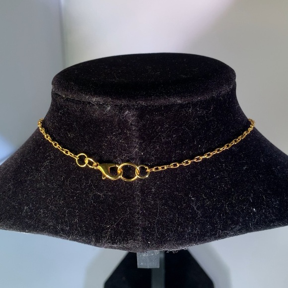 FIRELIGHT — Handcrafted Red Glass Beaded Teardrop Pendant Necklace - Picture 5 of 7